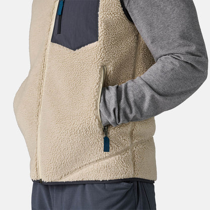 Classic Retro-X Fleece Vest Natural