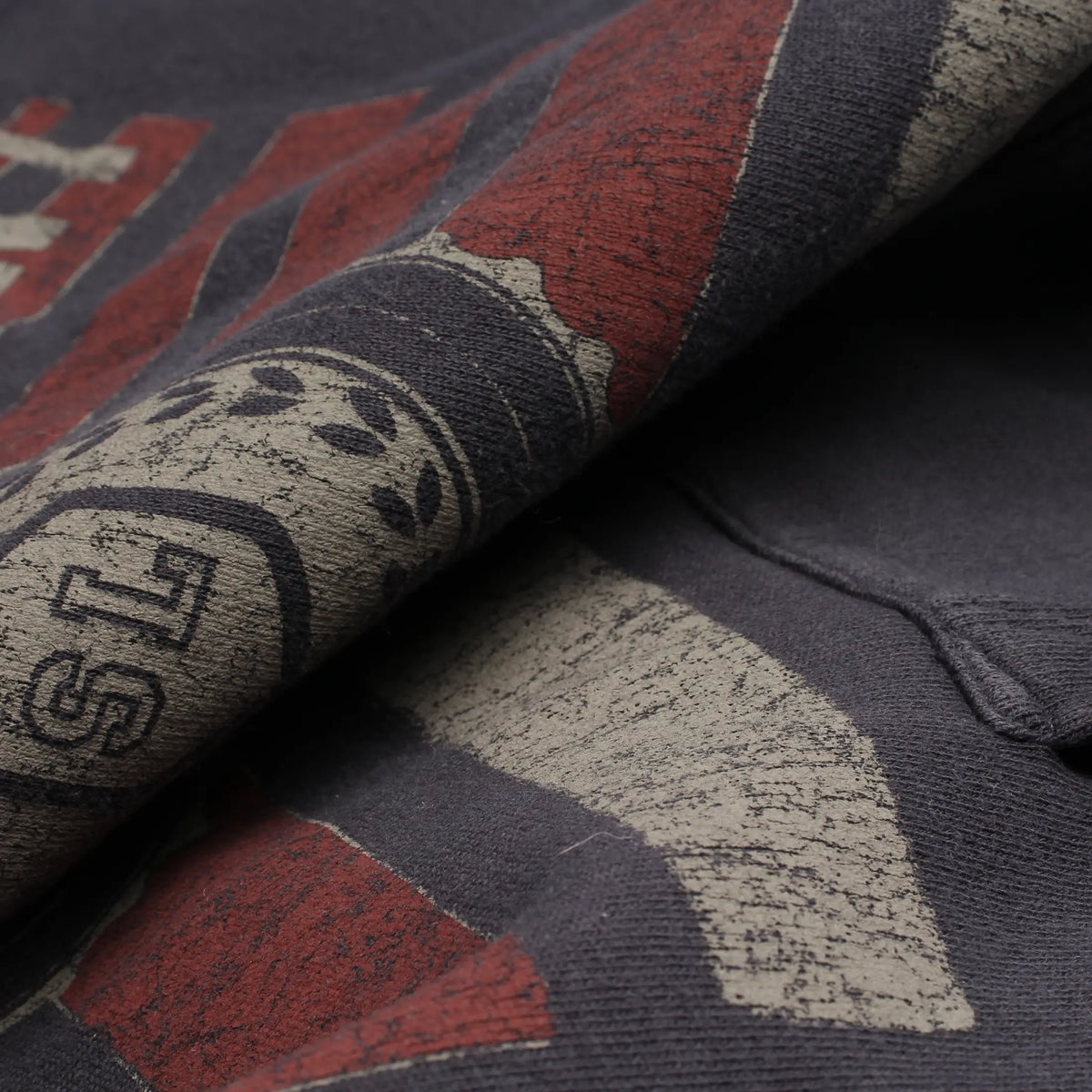 Archive Crest Hoodie – Dark Gray